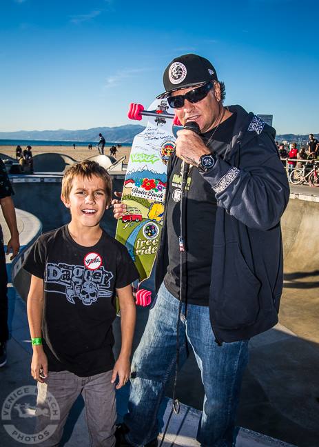 Master of Ceremonies, Dave Duncan and his offspring