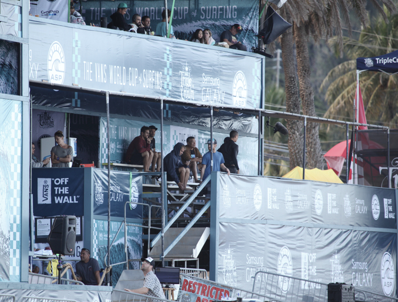 Bleachers at Vans World Cup 2014