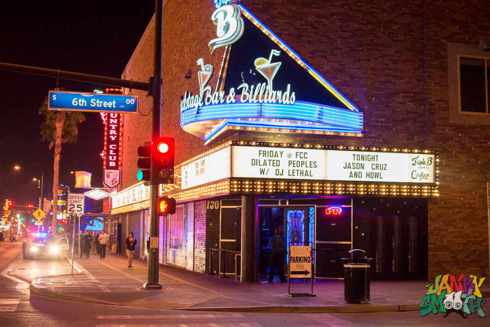 Dilated Peoples at The Fremont Country Club in Vegas Janky Smooth