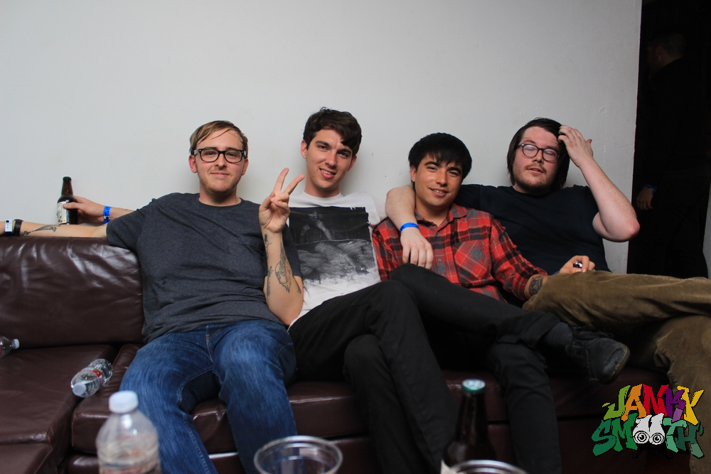 Joyce Manor Backstage