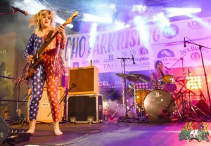 Deap Vally at Echo Park Rising by Mitch Livingston