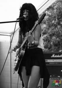 LA Witch at Echo Park Rising by Mitch Livingstong