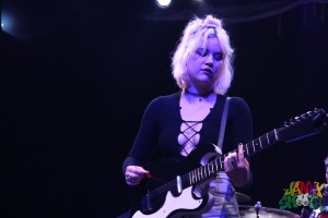 Jennifer Clavin of Bleached at Burger-a-go-go