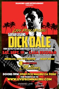 Diamond Lane Entertainment Present Dick Dale 