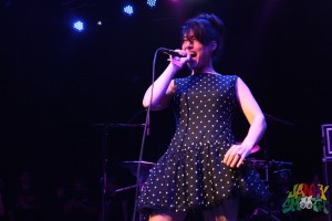 Goddess Kathleen Hanna at Burger-a-go-go