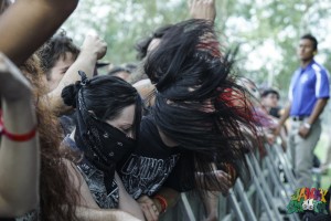 Headbangers at Knotfest by Josh Allen