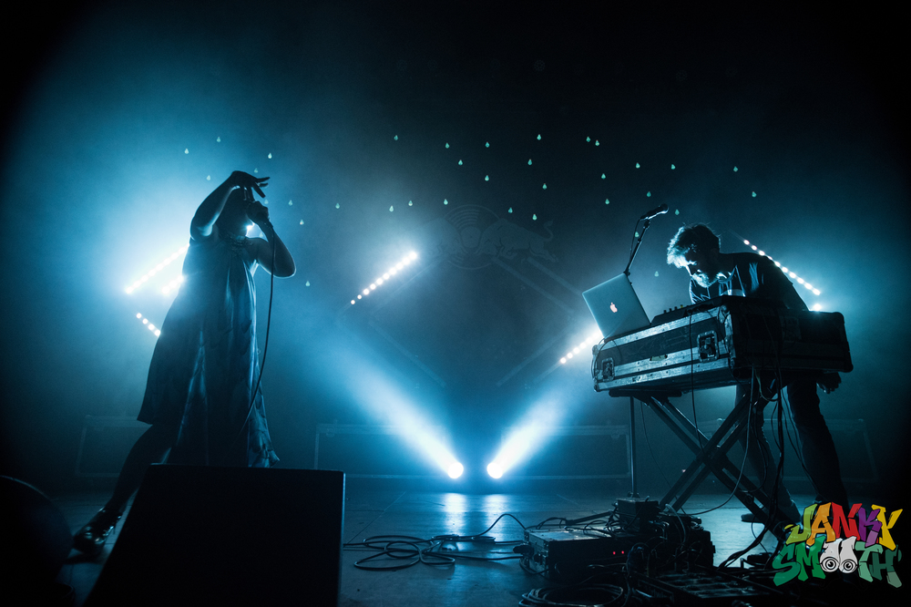 Sylvan Esso at The Fonda for 30 Days In L.A. shot by Taylor Wong