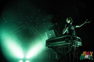 Nick Sanborn of Sylvan Esso at The Fonda