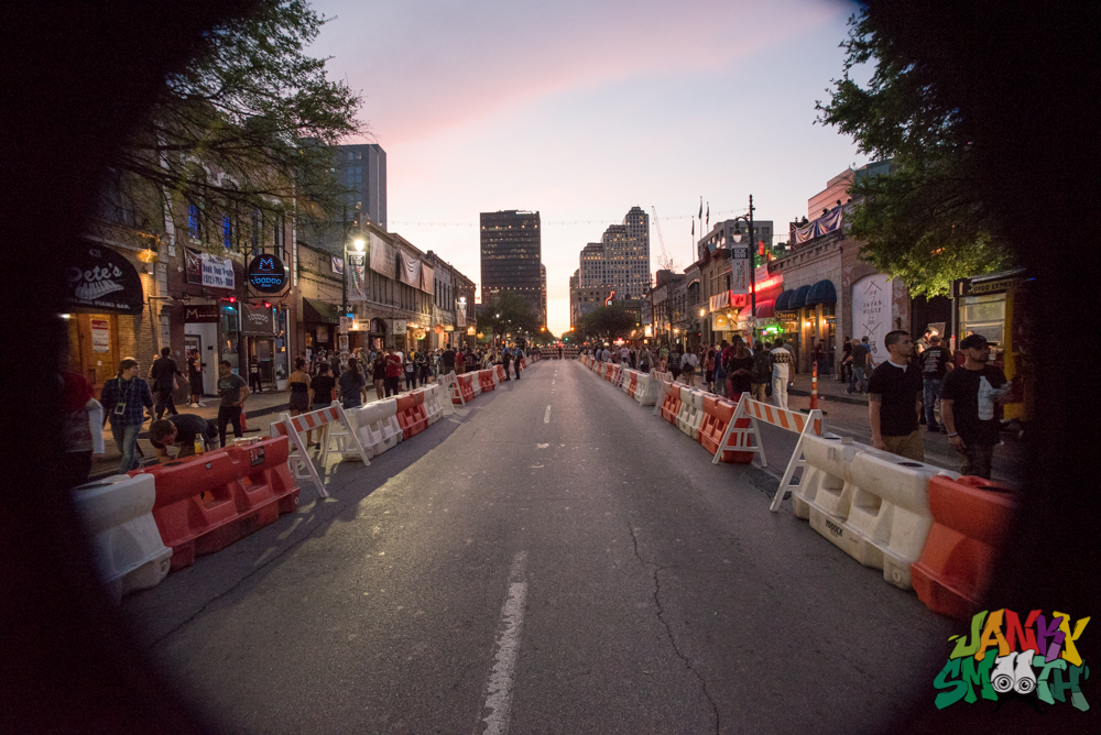 SXSW 2016 6th Street Sunset