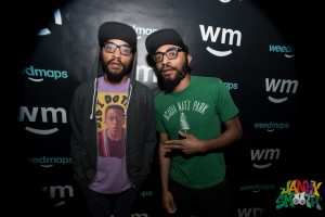 Lucas Brothers at Loud Village SXSW event sponsored by Weed Maps