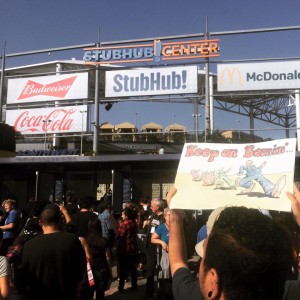 Bernie Sander Rally, Carson Ca.