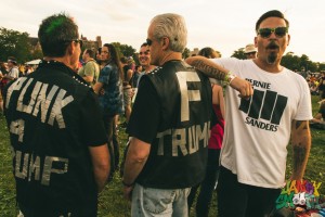 Riot Fest Chicago 2016 Election Crowds