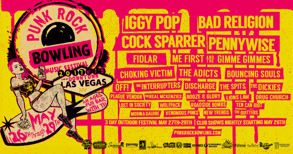 Punk Rock Bowling 2017 Festival Lineup