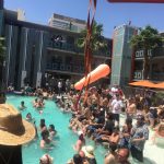 Gold Spike pool party w/ The Dickies