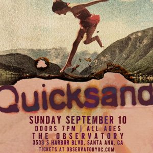 Quicksand at The Observatory