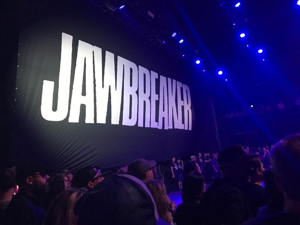 Jawbreaker stage backdrop