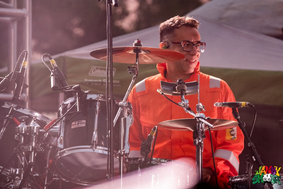 Fred Arminsen with Devo