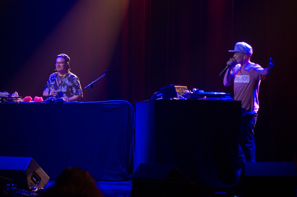 Mike Patton and DJ QBert