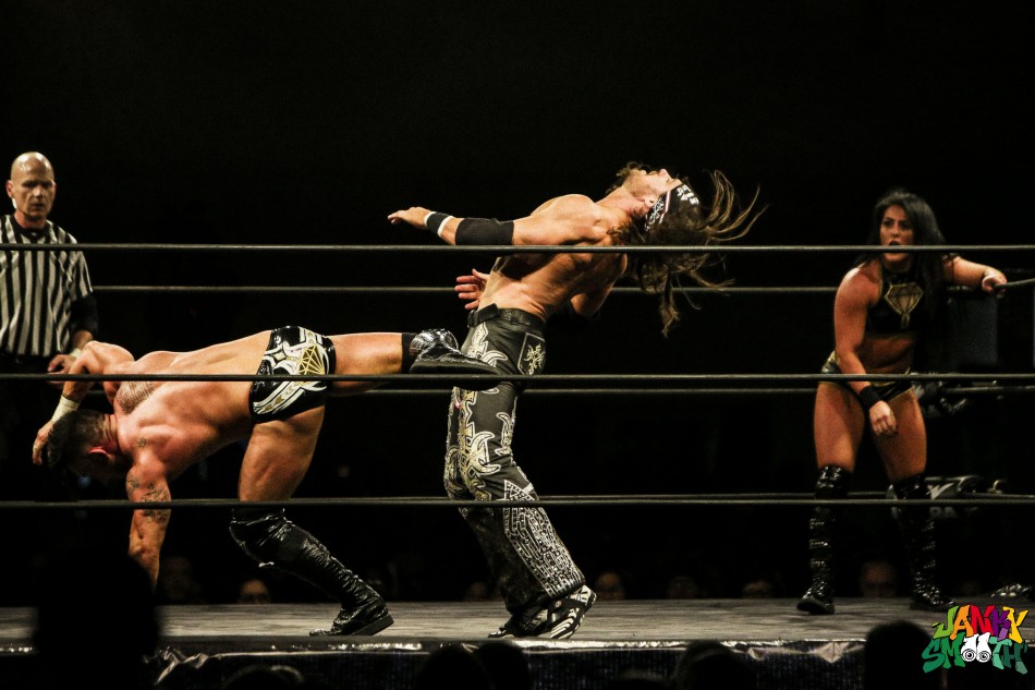 Tessa Blanchard & Daga v Johnny Ultra & Taya Valkyrie