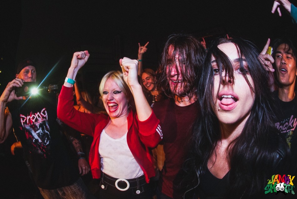 Amyl and the Sniffers shot by Anthony Mehlhaff