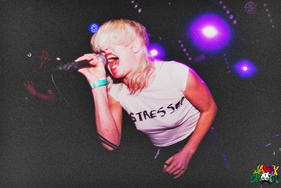 Amyl and the Sniffers shot by Anthony Mehlhaff