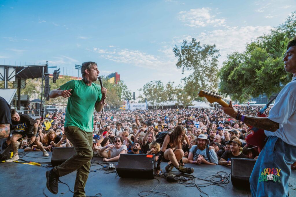 Drug Church at Sound and Fury 2022 shot by Taylor Wong