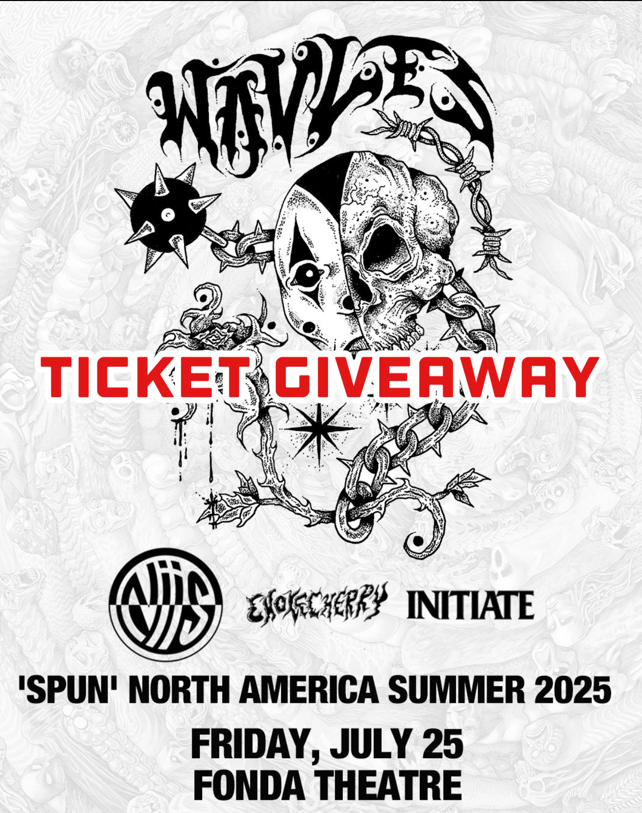 Wavves Ticket Giveaway- Fonda 7/25