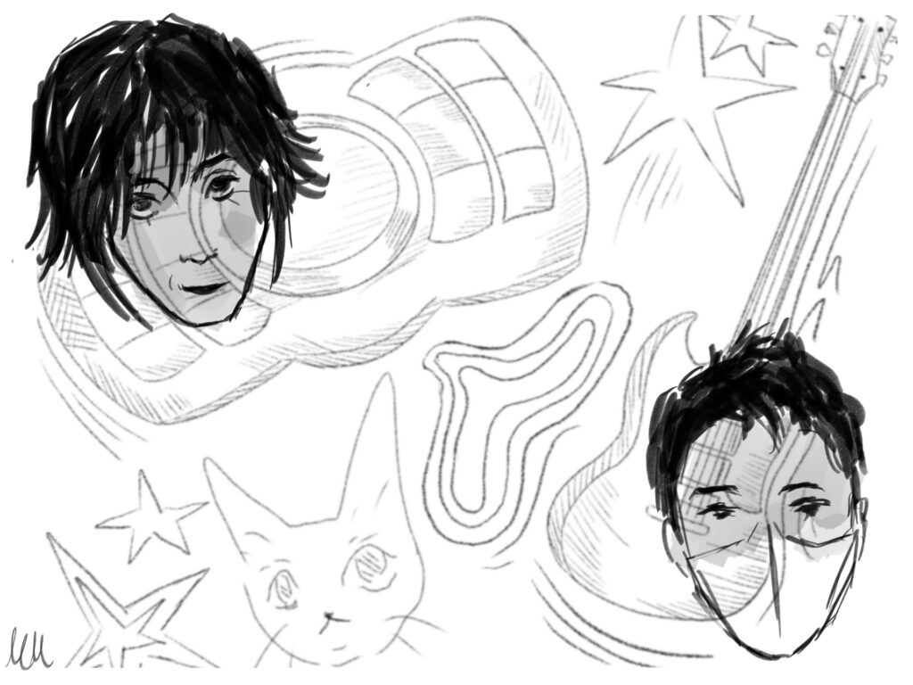 Melt Banana illustration by Max Molina