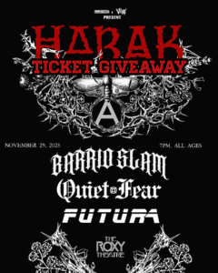 Habak at The Roxy- Ticket Giveaway