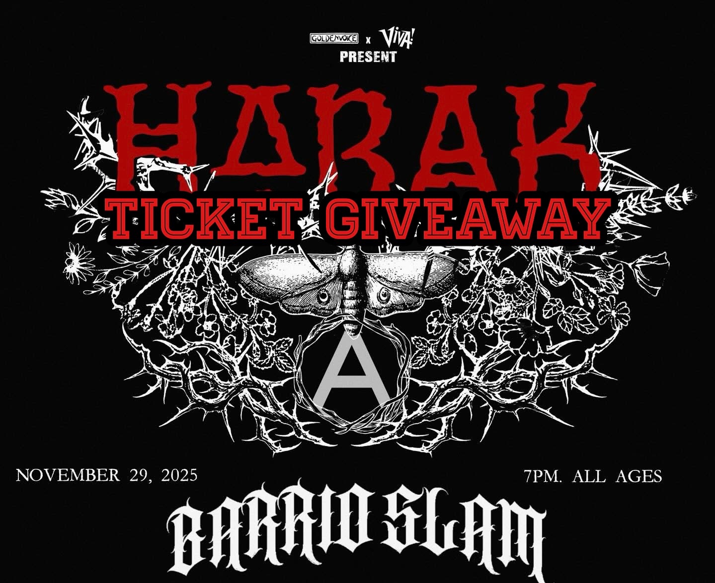 Habak at The Roxy- Ticket Giveaway