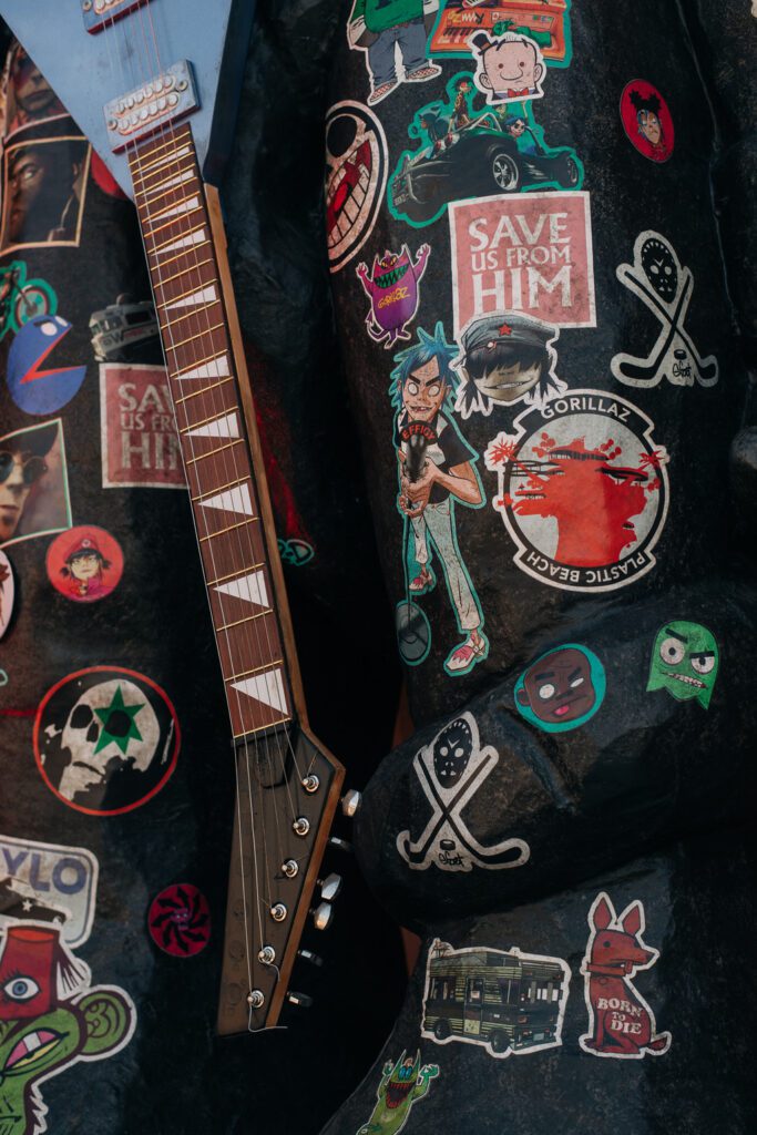 Gorillaz' House Of Kong exhibit by Ben Bentley