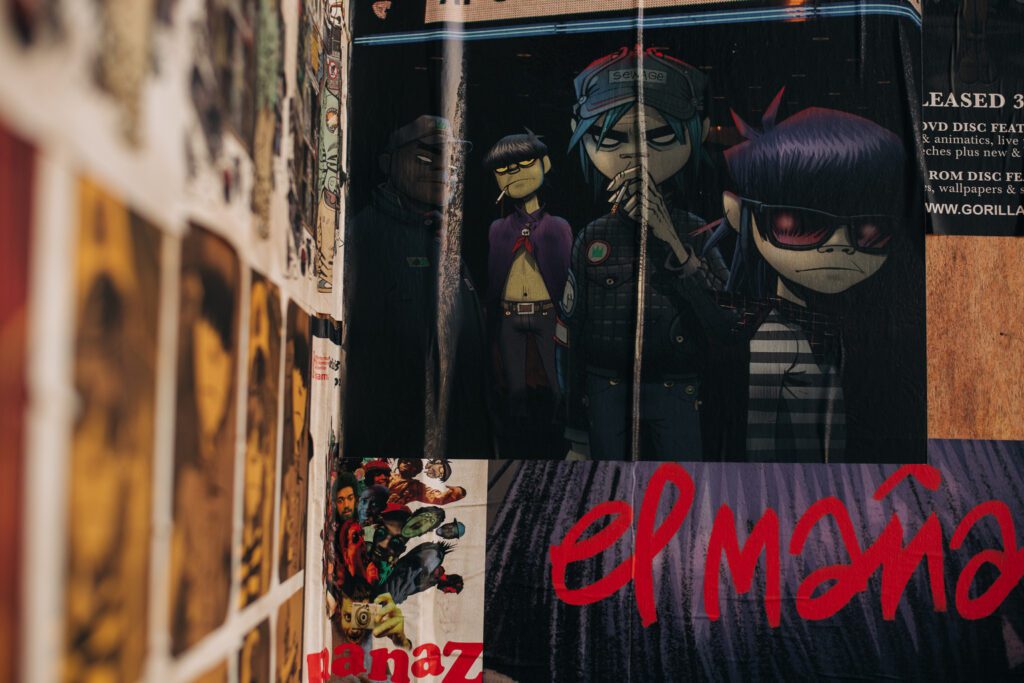 Gorillaz' House Of Kong exhibit by Ben Bentley