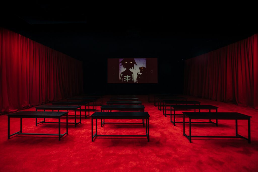 Gorillaz' House Of Kong exhibit by Ben Bentley