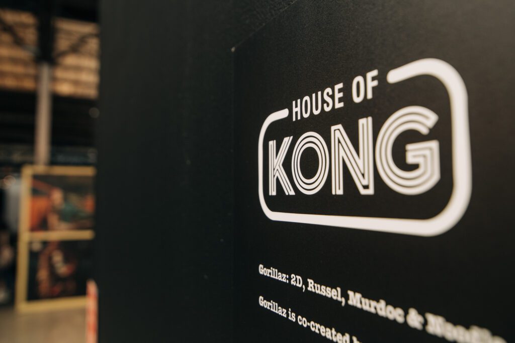 Gorillaz' House Of Kong exhibit by Ben Bentley