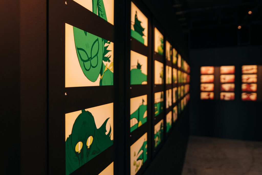 Gorillaz' House Of Kong exhibit by Ben Bentley