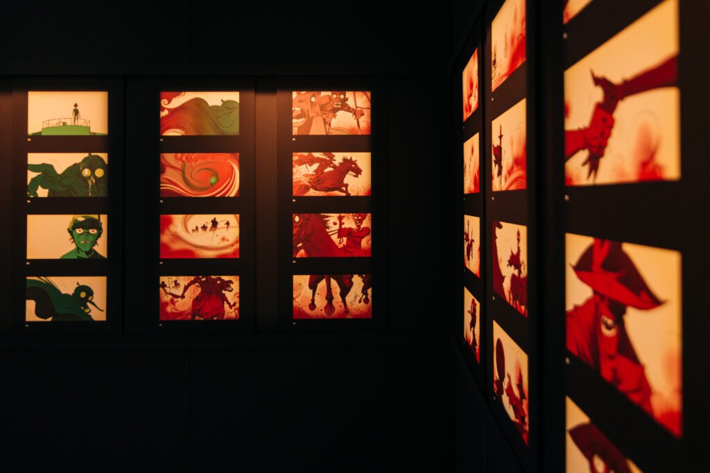 Gorillaz' House Of Kong exhibit by Ben Bentley