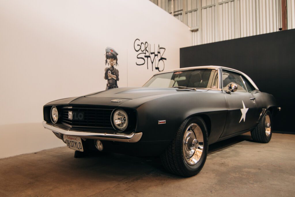 Gorillaz' House Of Kong exhibit by Ben Bentley