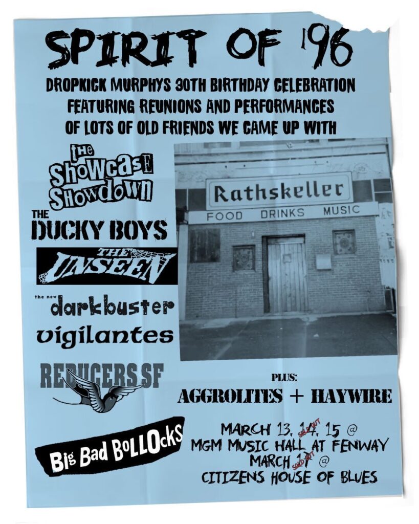 Dropkick Murphys' St. Patrick's Day residency