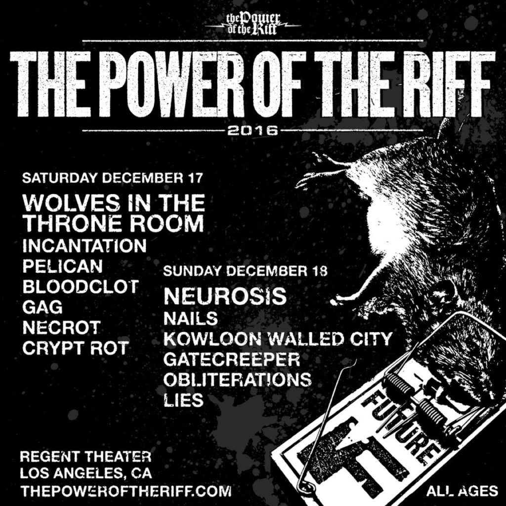 The Power Of The Riff festival 2016