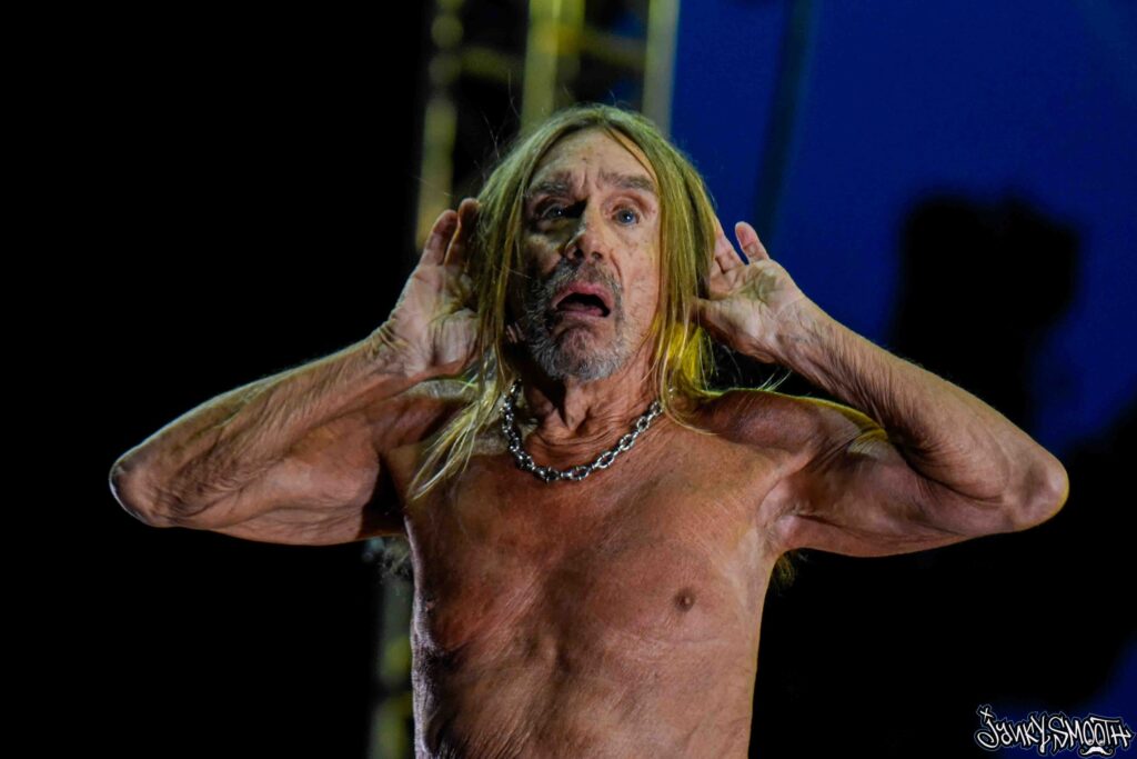 Iggy Pop at Mosswood Meltdown by Albert Licano