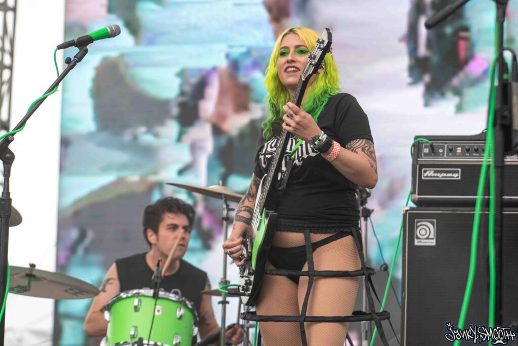 Frankie and the Witchfingers at Mosswood Meltdown by Albert Licano