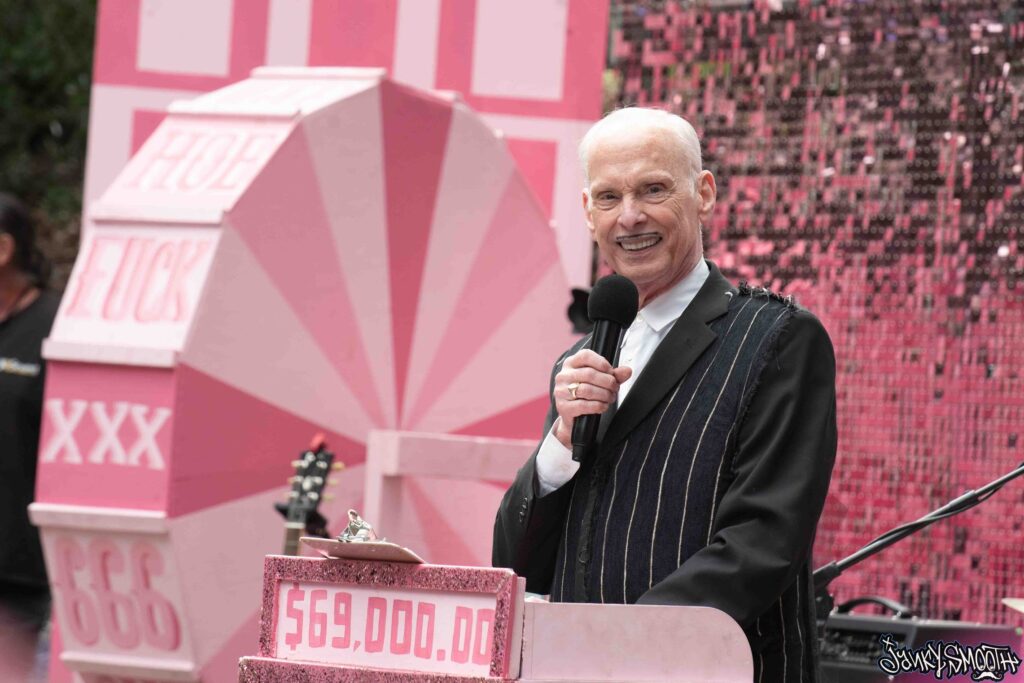 John Waters at Mosswood Meltdown by Albert Licano